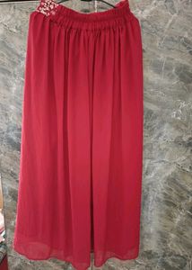 Red Embroidered dress