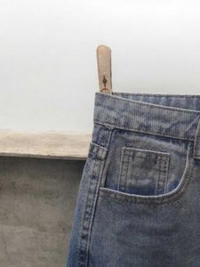Denim Skirt (Below Knee Length)