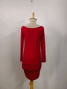 Chic Red Bodycon Dress