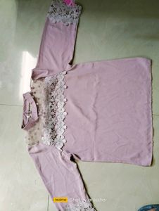 Shein Pink Top +Srug