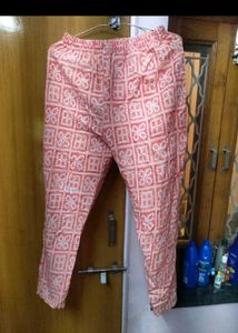 2 Piece Cotton Suit Orange Colour