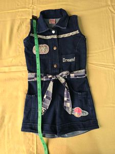 Denim Dungree- For 18months to 30 months