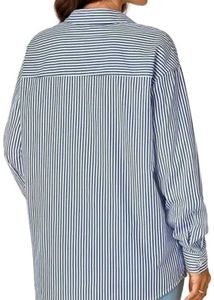 Striped Button-Down Shirt