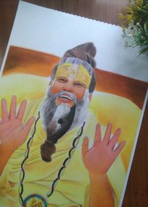 Premanand Maharaj Ji Painting
