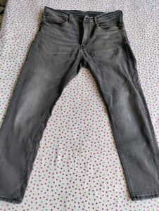 Grey Denim Jeans For Men