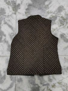 Ethnic Sleeveless Jacket