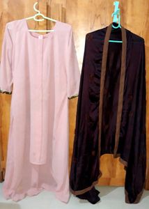 Pakistani Kurti With Dupatta Set