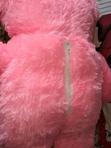 TEDDY BEAR ...PINK COLOUR ... SOFT TOY