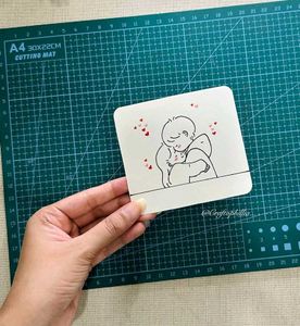Handmade Love Cards - Set of 6