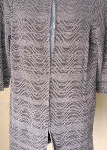 Sparkly Silver Cardigan