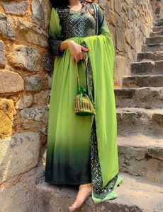 Anarkali With Dupatta