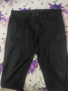 Black chino or cotton Pants