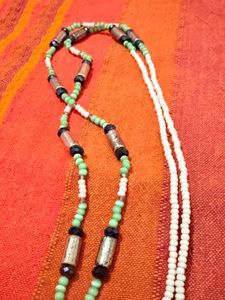 Beaded Tassel Necklace