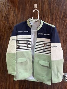 10-12 Years Boys Blazer With T-shirt