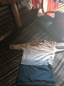 Striped Colorblock T-shirt