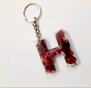 Real Rose Preserved Keychain