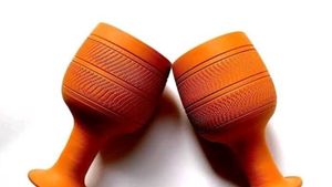 Terracotta Wine Glasses 3