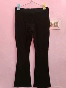 H&amp;M Black Flared Bootcut Pants