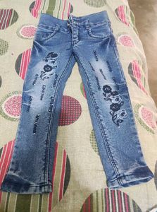 Girl's Denim Pant