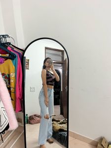 Stylish Tie-Dye One Shoulder Top