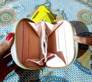 *COMBO* Holographic &amp; Handmade Printed Wallet