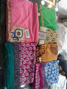 Elegant Saree Collection 5pc Combo