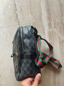 Gucci designer backpack with  log