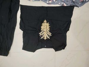 3 Pice Set Black And Gry