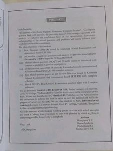 II PUC Computer Science Book