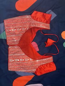 Party wear Red Sequins Blouse