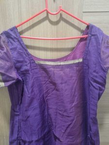 Square Neck Kurta With Lining