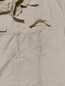 Dockers Beige Casual Shirt