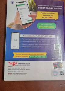 MHT-CET Chemistry Book