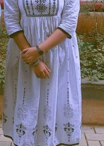 White Ethnic Kurta🕊️