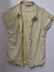 Light Yellow Short Sleeve Shirt