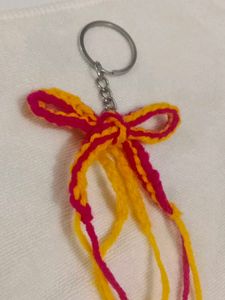 Handmade Yarn Keychain