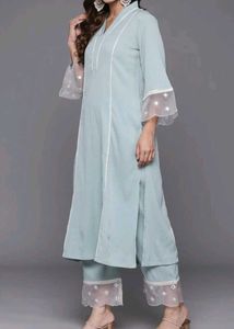 Elegant Blue Kurta Set