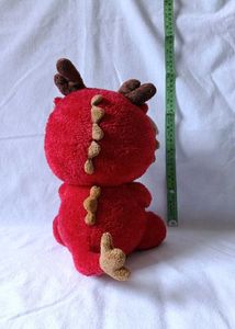 Anime Dragon Plush Holding a Star