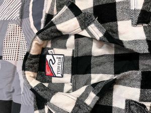 Cargo Pants And Woolen Shirt