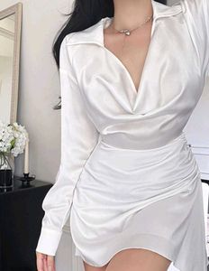 Satin Shirt Dress ✨