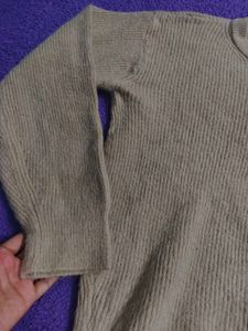 Beige Knit Pullover