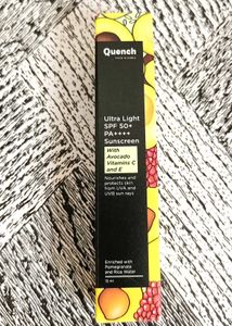 Quench Ultra Light Spf 50+ PA+++ Sunscreen - 15 ML