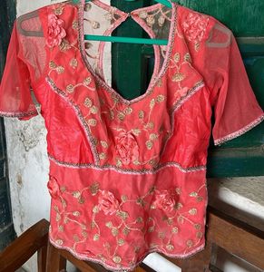 Peach Rose Top