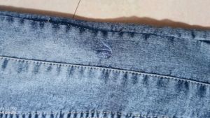 Acid Wash Flare Jeans
