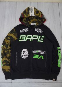 BAPE Camo Panel Zip Hoodie
