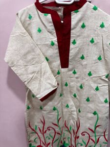 New Kurta With Work Heavy Wear