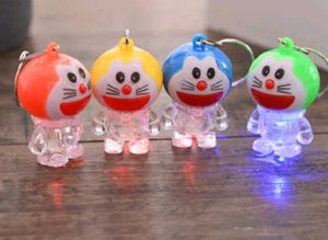 Cute Doremon 2 Lighting Colour Keychain