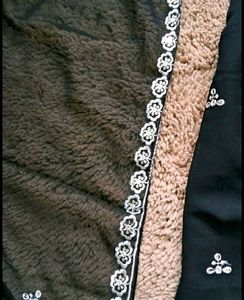 New Elegant Black Embroidered Kurta Set