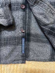 Grey colour, full and stylish shirt