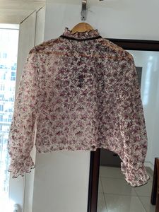 ZARA Printed Top